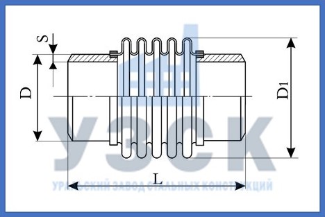 Чертёж компенсатора ОПН в Балыкчы