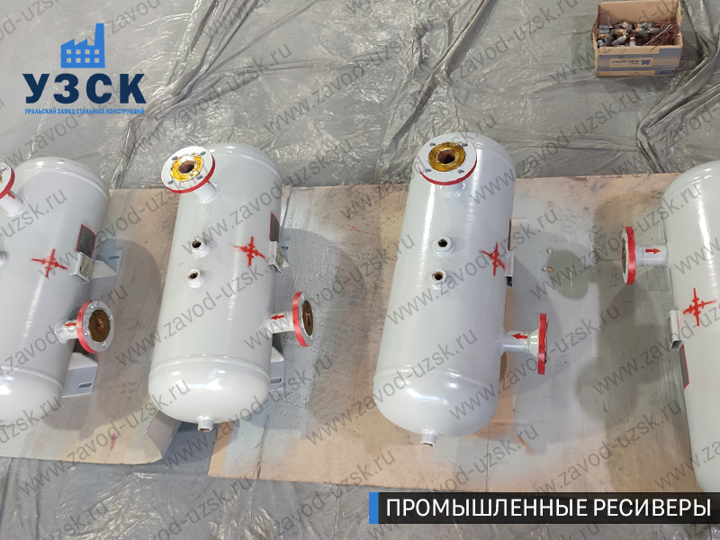 фотография емкостных ресиверов газа Балыкчы