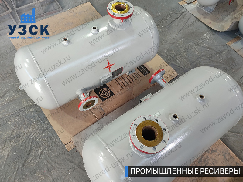 фотография промышленных ресиверовдля газа Балыкчы